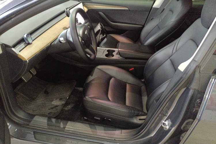 Used Tesla Model 3 2021 Revised Version Standard Range Rear-Wheel Drive Upgraded Edition 3D1 Left Front Seat