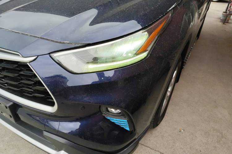 Used Toyota Highlander 2022 Dual-Engine 2.5L 4x4 Elite Edition 7-Seater Left Front Headlight