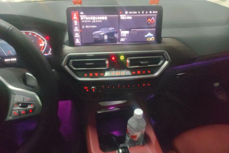 Used BMW X3 2023 xDrive30i Leading Model M Night Edition Package Audio And AC Panel