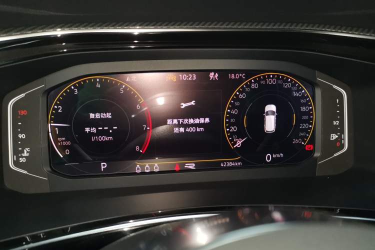 Used Volkswagen Tayron 2022 380TSI Four-Wheel Drive R-Line Connected Version Instrument Cluster
