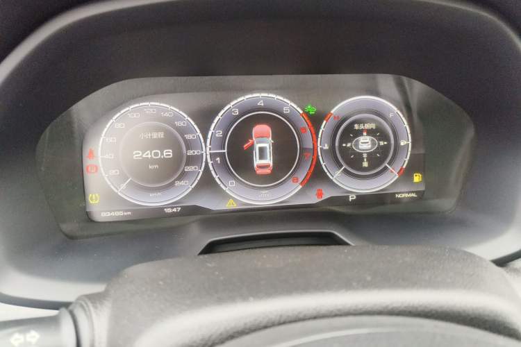 Used Wey VV7 2019 Upgraded Model 2.0T Flagship Version China V Standard Instrument Cluster