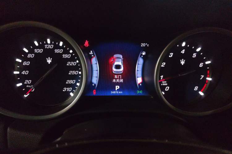 Used Maserati Ghibli 2014 3.0T Standard Edition Instrument Cluster