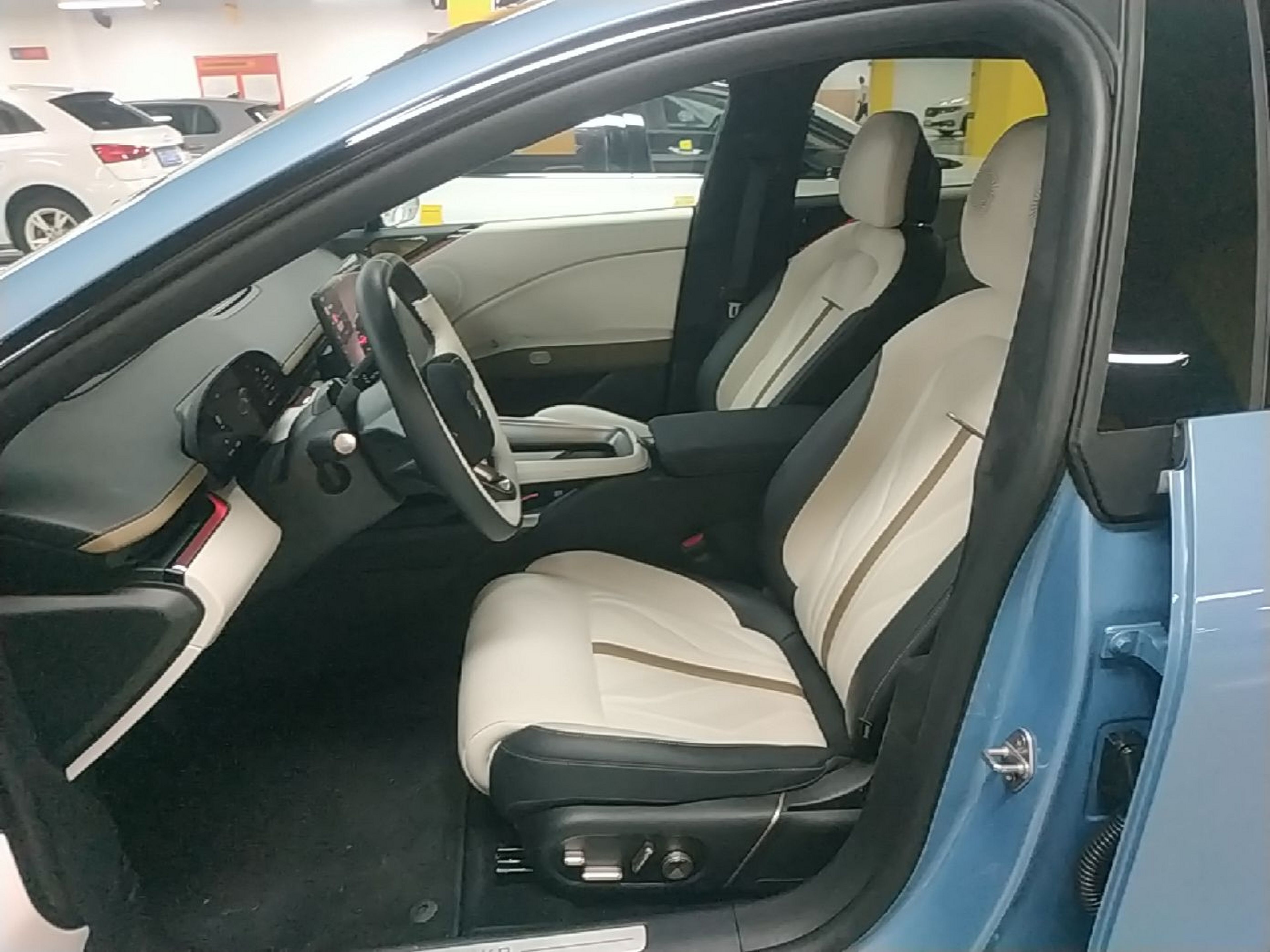 Avant de la voiture