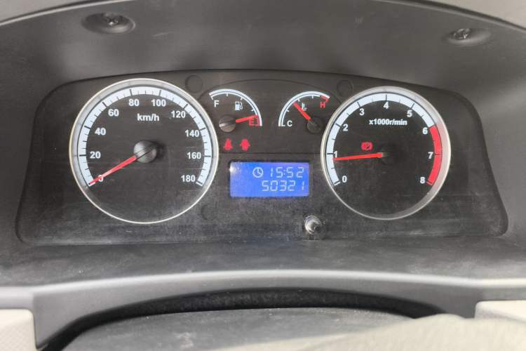 Used Foton Scenic G7 2022 2.4L Gasoline Commercial Version Short Wheelbase High-Roof Van 2 Seats Model 4K22D4M Odometer Close Up