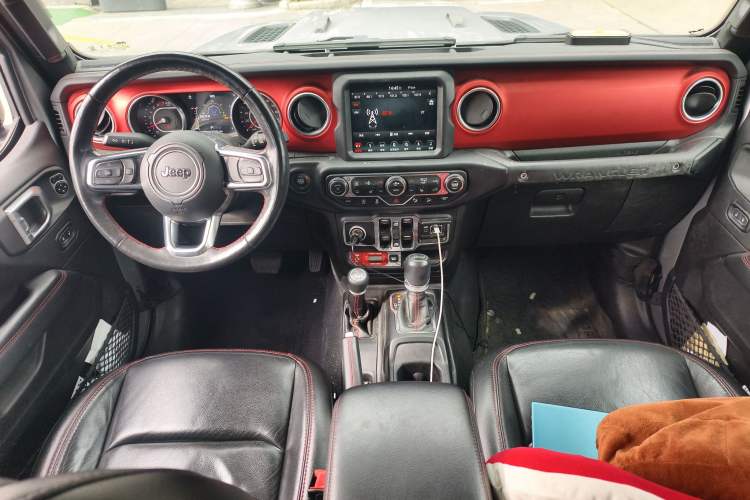 Used Jeep Wrangler 2019 2.0T Rubicon Four-Door Version China VI Emission Standard
