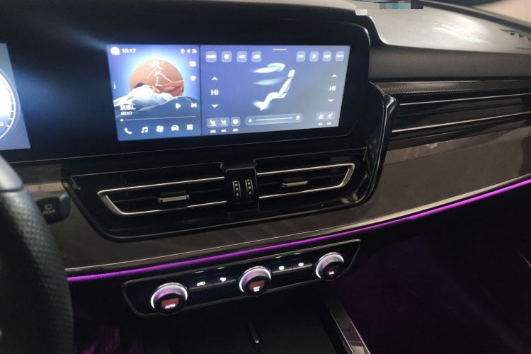 Used Hongqi HS5 2023 2.0T Four-Wheel Drive Flagship Pro Edition Audio And AC Panel