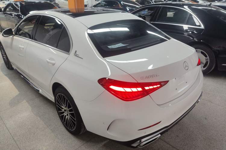 Used Mercedes-Benz C-Class 2023 Restyled C 260 L Sport Edition Rear Left 45 Deg