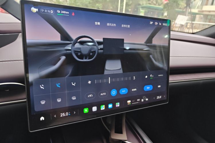 Used Xiaomi Auto SU7 2024 Rear-Drive Long-Range Intelligent Driving Version Audio And AC Panel