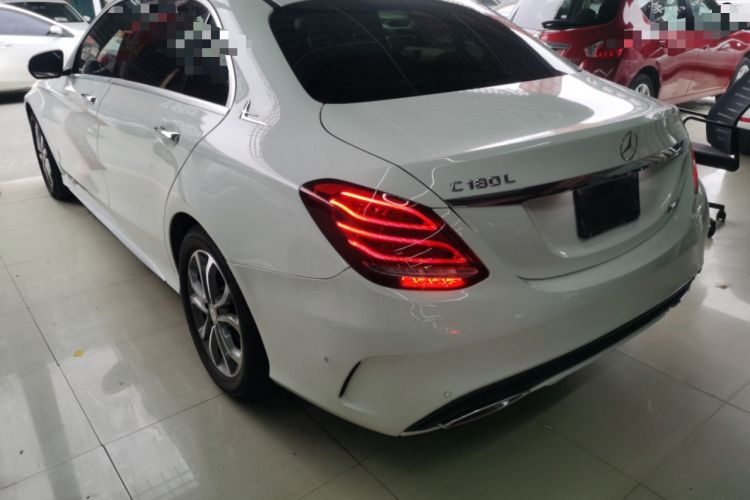 Used Mercedes-Benz C-Class 2015 Restyled C 180 L Sport Edition Rear Left 45 Deg