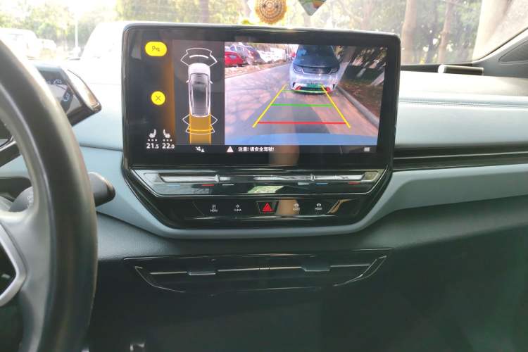 Used Volkswagen ID.4 X 2023 Upgraded Model Pure Intelligent Enjoyment Version Audio And AC Panel