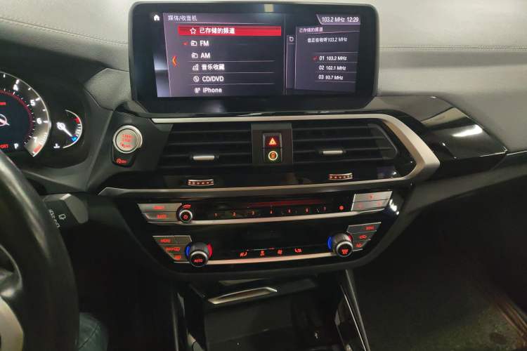 Used BMW X3 2018 xDrive25i M Sport Package China V Audio And AC Panel