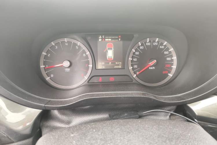 Used GAC Trumpchi GA6 2016 235T DCT Luxury Edition Odometer Close Up