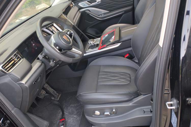 Used Hongqi HS7 PHEV 2024 2.0T PHEV Four-Wheel Drive Flagship Edition 7 Seats
