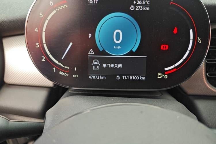 Used MINI JCW 2022 2.0T JOHN COOPER WORKS ALL-IN Odometer Close Up