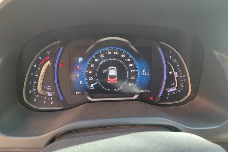 Used Hyundai Elantra (6th Generation / Lingdong) 2019 1.4T Dual-Clutch Xuan Dong · Dynamic Model Instrument Cluster