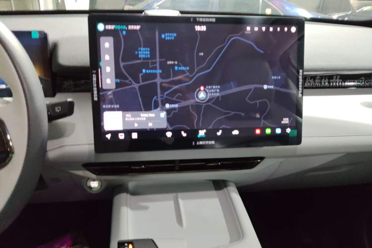 Used CHANGAN UNI-Z New Energy 2024 Blue Whale Smart Electric iDD 125km Excellence Model Audio And AC Panel