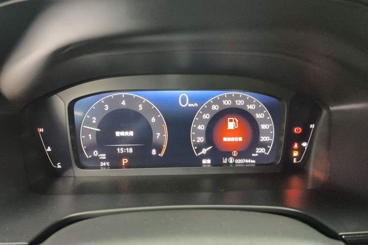 Used Honda Breeze 2025 240TURBO Two-Wheel-Drive Luxury Edition 5 Seats Instrument Cluster