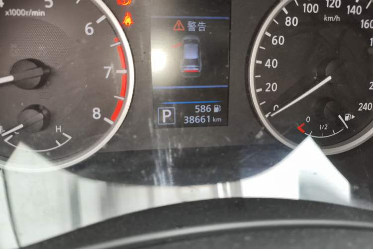 Used Nissan Sylphy 2021 1.6L XL CVT Enjoyment Edition Odometer Close Up