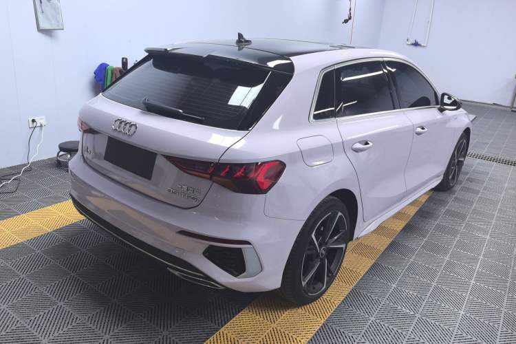 Used Audi A3 2024 Sportback 35 TFSI Fashionable Sports Model Rear Right 45 Deg