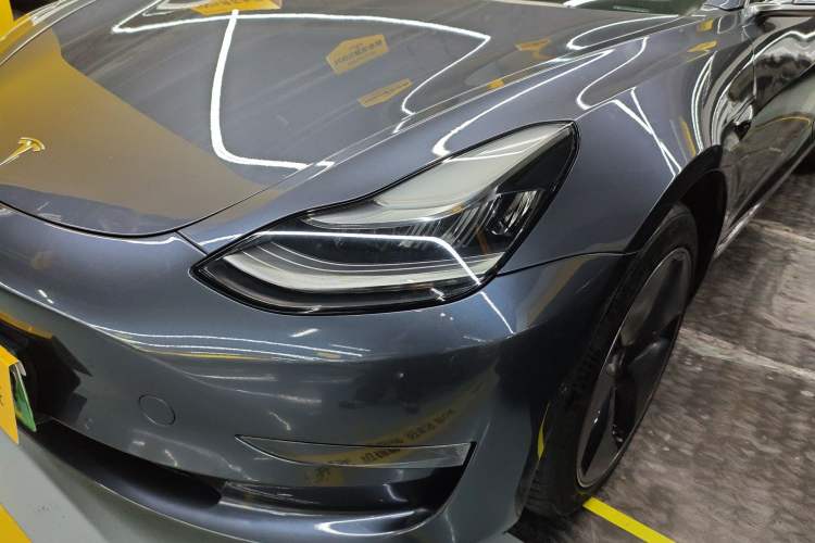 Used Tesla Model 3 2019 Long-Range Rear-Wheel-Drive Version Left Front Headlight