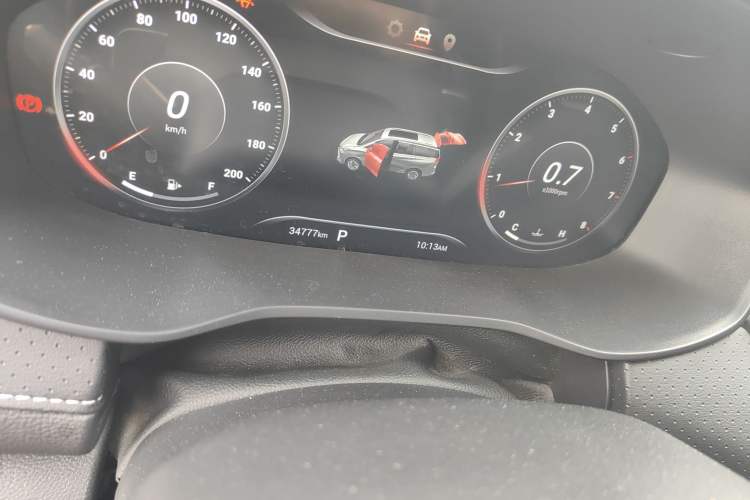 Used SAIC MAXUS G50 2023 PLUS 1.5T Automatic Escort Edition Odometer Close Up