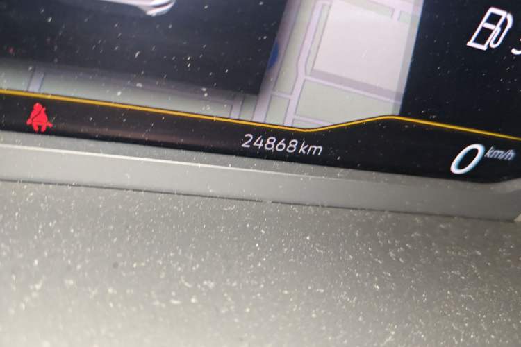 Used Volkswagen T-ROC 2021 Revised Version 280TSI DSG Two-Wheel Drive Elite Connect Edition Odometer Close Up