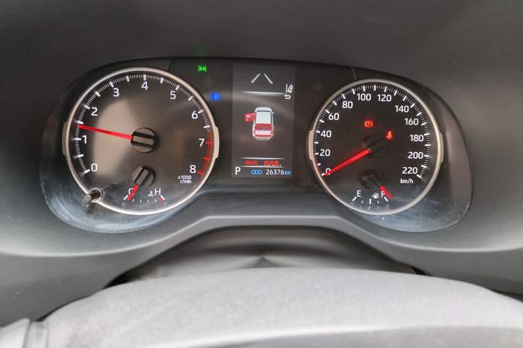 Used Toyota Wildlander 2024 2.0L CVT Two-Wheel Drive Leading Edition Odometer Close Up