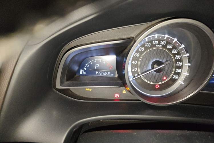 Used Mazda CX-4 2016 2.5L Automatic 4x4 Sky Blue Passion Edition Odometer Close Up