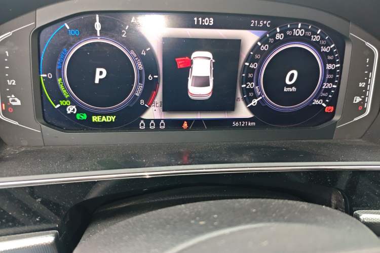 Used Volkswagen Passat New Energy 2022 430 PHEV Hybrid Luxury Edition Odometer Close Up