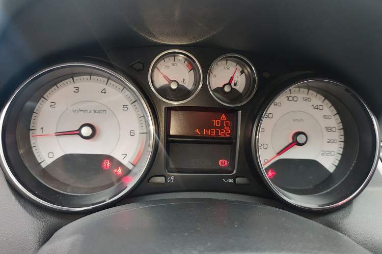 Used Peugeot 308 2014 Enjoy Edition Classic 1.6L Manual YouShang Model Instrument Cluster