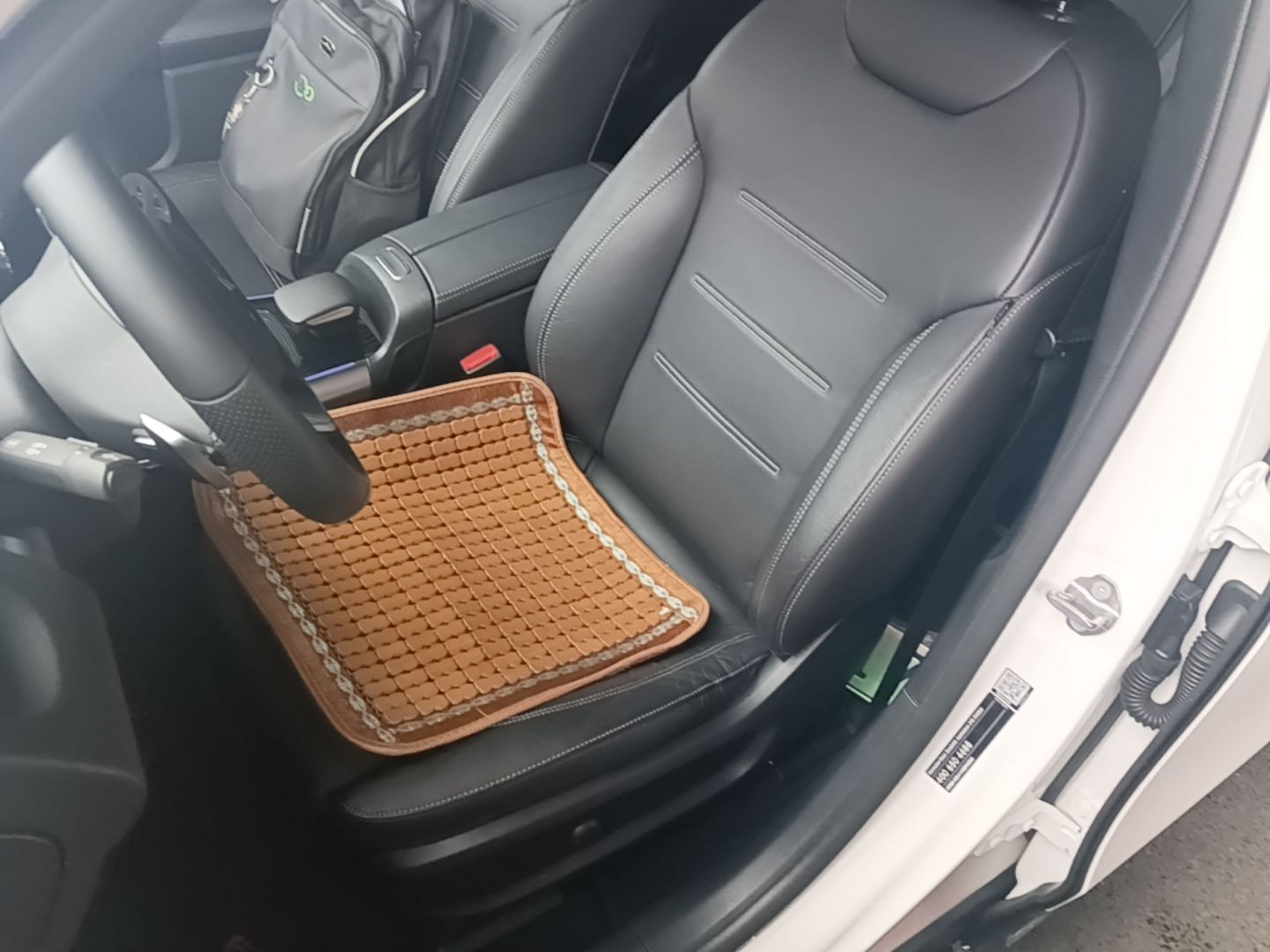 Vordere Reihe im Auto