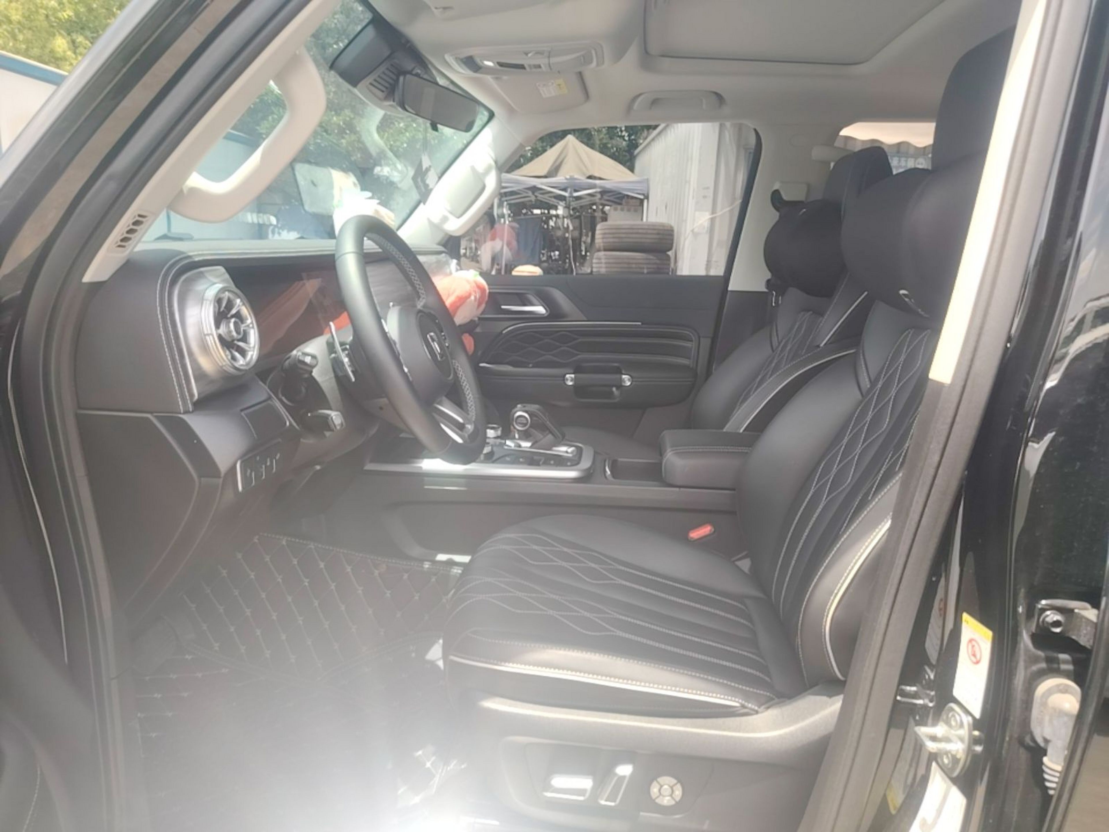 Avant de la voiture