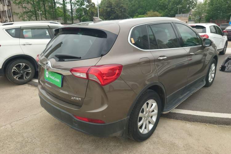Used Buick Envision 2018 20T Two-Wheel Drive Luxury Model Rear Right 45 Deg