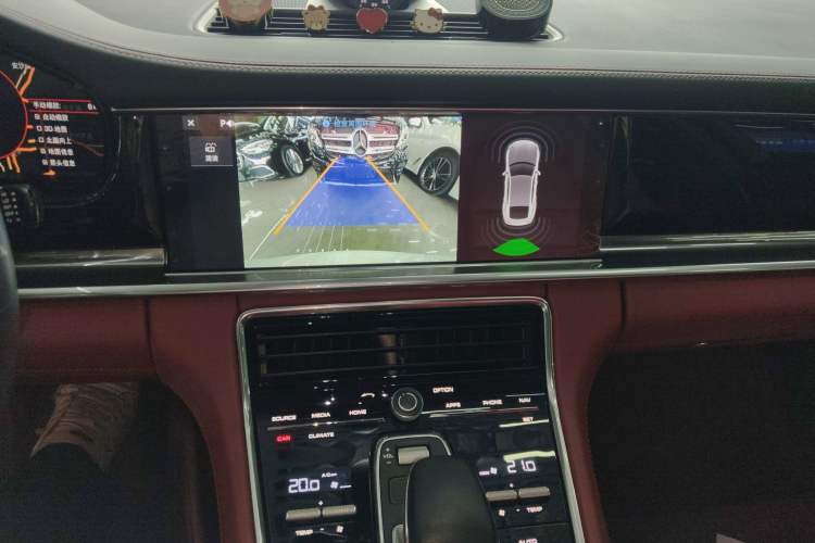 Used Porsche Panamera 2019 Panamera 2.9T Audio And AC Panel