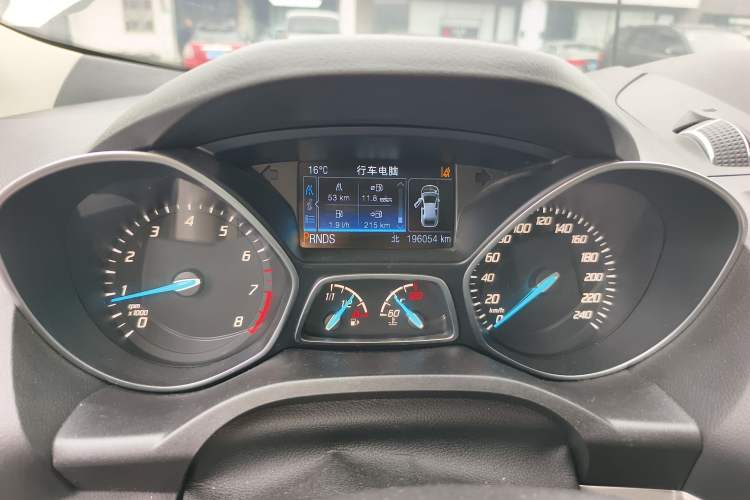 Used Ford Kuga 2013 2.0L GTDi Four-Wheel Drive Premium Model Odometer Close Up