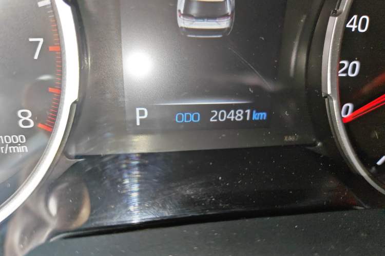 Used Toyota Wildlander 2022 2.0L CVT Two-Wheel Drive Leading Edition Odometer Close Up