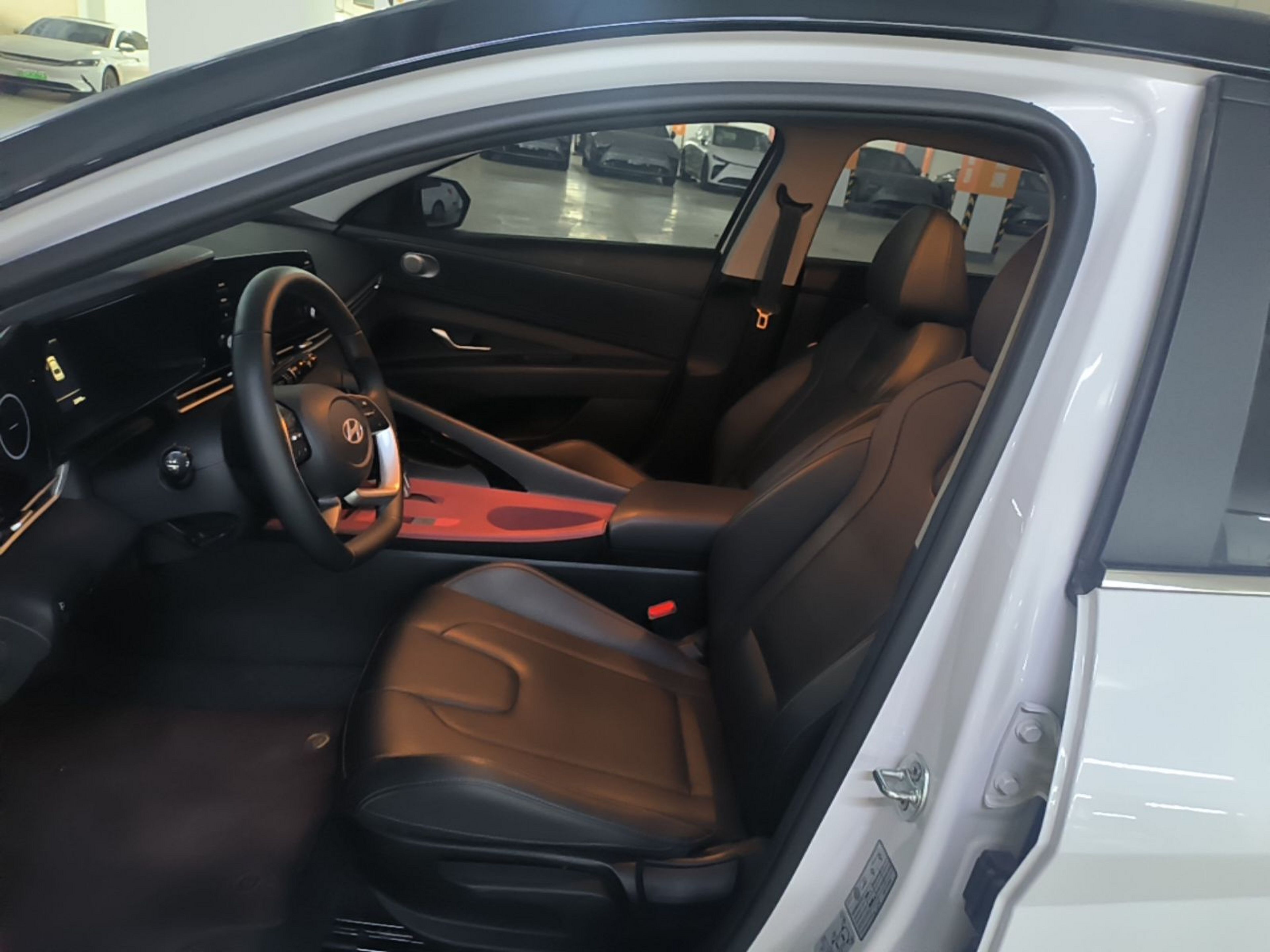 Avant de la voiture