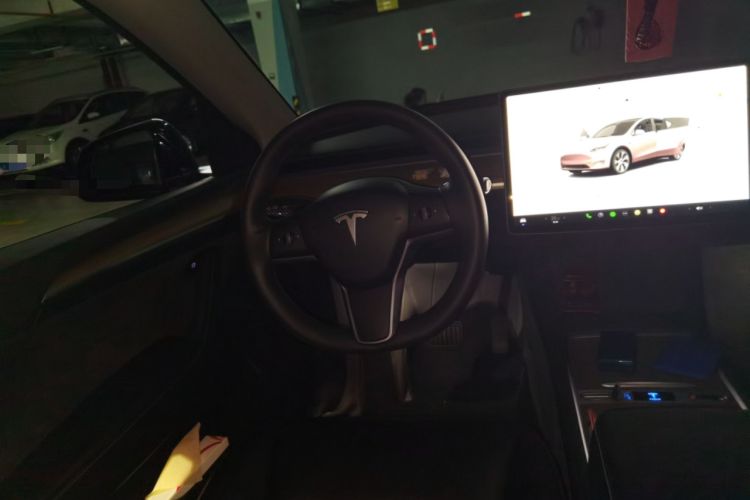 Used Tesla Model Y 2022 Revised Version Rear-Wheel Drive Steering Wheel