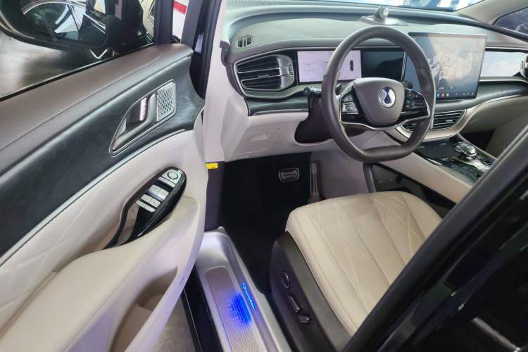 Used Denza D9 2025 DM-i Smart Drive 1020 Four-Wheel Drive Deluxe Model Driver Seat