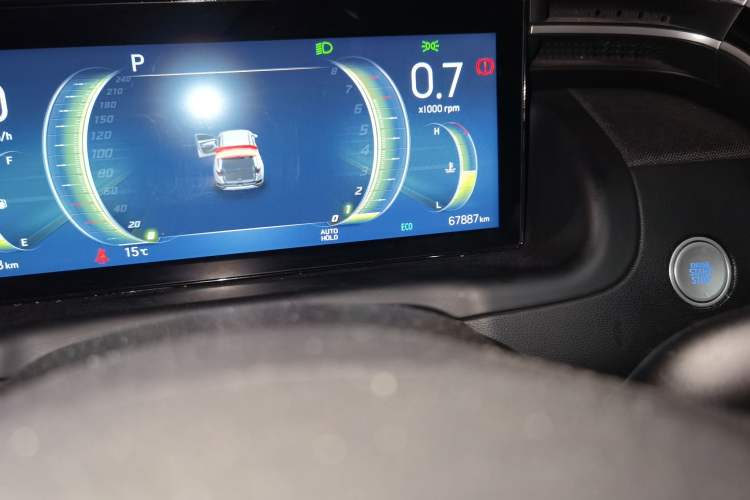 Used Hyundai Tucson 2021 Tucson L 1.5T DCT Luxury Prestige Edition Odometer Close Up