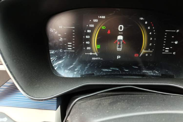 Used Geely Auto Emgrand X7 Sport 2022 Boyue X 1.8TD DCT Smart Model Odometer Close Up