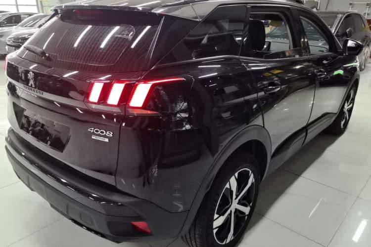 Used Peugeot 4008 2019 360THP BLACKPACK Obsidian Edition Rear Right 45 Deg