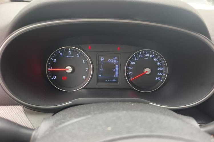 Used Kia KX3 2017 1.6L Automatic Aoya Version Odometer Close Up