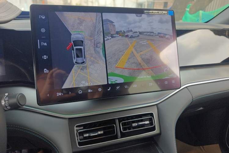 Used BYD Song L DM-i 2025 Intelligent Driving Version 160 km Beyond-Range Type Audio And AC Panel