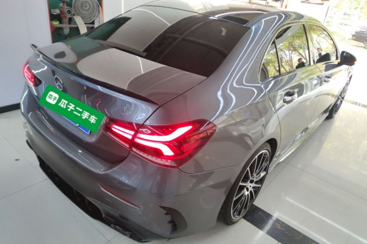 Used Mercedes-Benz A AMG 2022 AMG A 35 L 4MATIC Rear Right 45 Deg