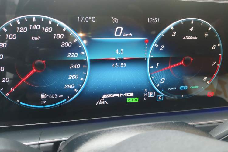 Used Mercedes-Benz GLE AMG 2022 AMG GLE 53 4MATIC+ Odometer Close Up