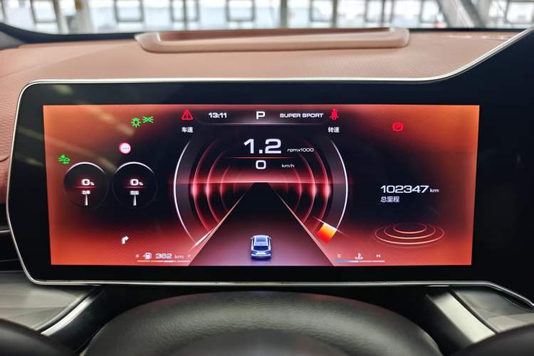 Used Haval XY 2022 2.0T ZhiZun Edition Instrument Cluster