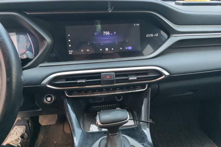 Used GAC Trumpchi GS4 2022 270T Automatic Smart Drive Navigation Edition Audio And AC Panel