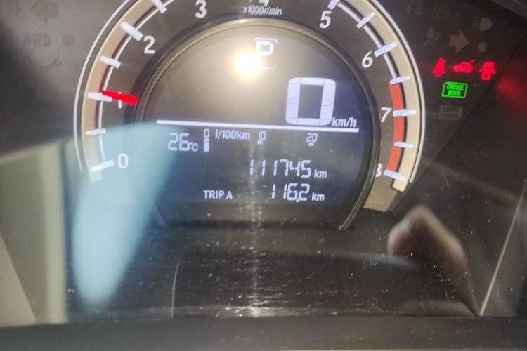 Used Honda CR-V 2019 240TURBO CVT 2WD Comfort Version China V Odometer Close Up