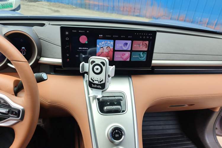 Used ORA Lightning Cat 2022 555 km Luxury Edition Audio And AC Panel